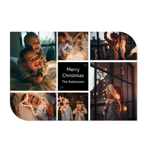 Single Card Half Rounded Horizontal 14,3 x 10 cm