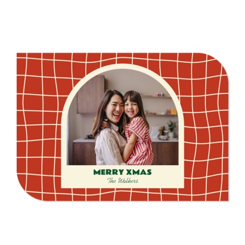 Faire-part 1 volet Bords ronds diagonale paysage 14,3 x 10 cm Faire-part 1 volet Bords ronds diagonale paysage 14,3 x 10 cm