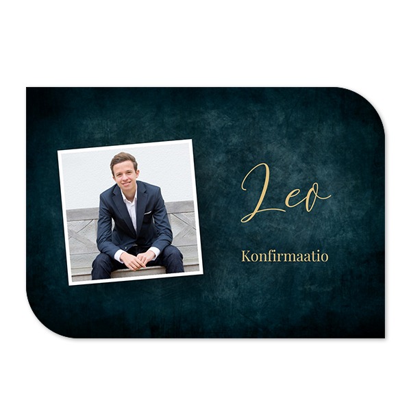 Klassinen kuvakortti siiven muotoinen vaaka 14,3 x 10 cm