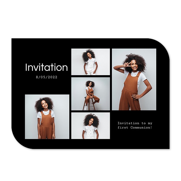 Single Card Half Rounded Horizontal 14,3 x 10 cm