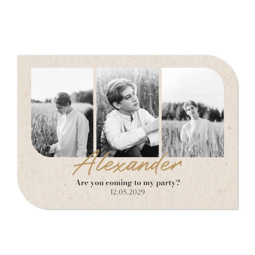 Single Card Half Rounded Horizontal 14,3 x 10 cm Single Card Half Rounded Horizontal 14,3 x 10 cm