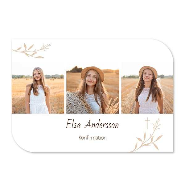 Enkla Fotokort vinge liggande 14,3 x 10 cm Enkla Fotokort vinge liggande 14,3 x 10 cm