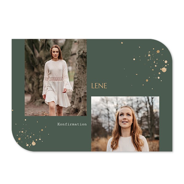 Enkle fotokort halvrundet landskap 14,3 x 10 cm Enkle fotokort halvrundet landskap 14,3 x 10 cm