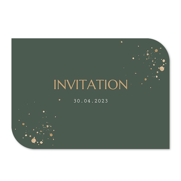 Single Card Half Rounded Horizontal 14,3 x 10 cm