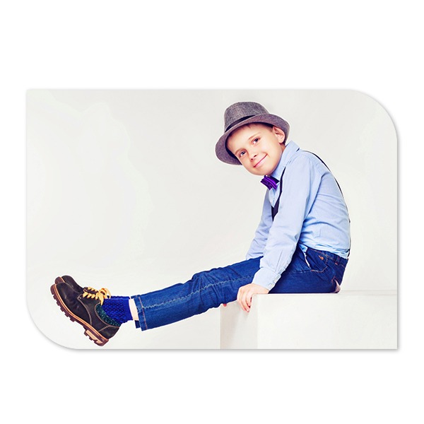 Enkle fotokort halvrundet landskap 14,3 x 10 cm Enkle fotokort halvrundet landskap 14,3 x 10 cm