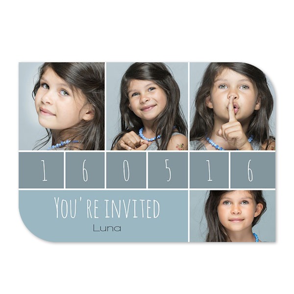 Single Card Half Rounded Horizontal 14,3 x 10 cm