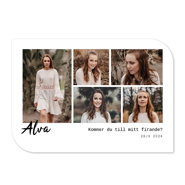 Enkla Fotokort vinge liggande 14,3 x 10 cm Enkla Fotokort vinge liggande 14,3 x 10 cm