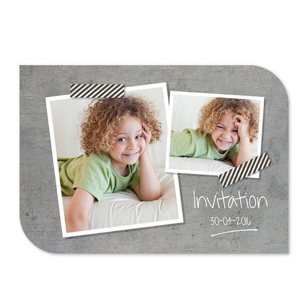 Enkle fotokort halvrundet landskap 14,3 x 10 cm