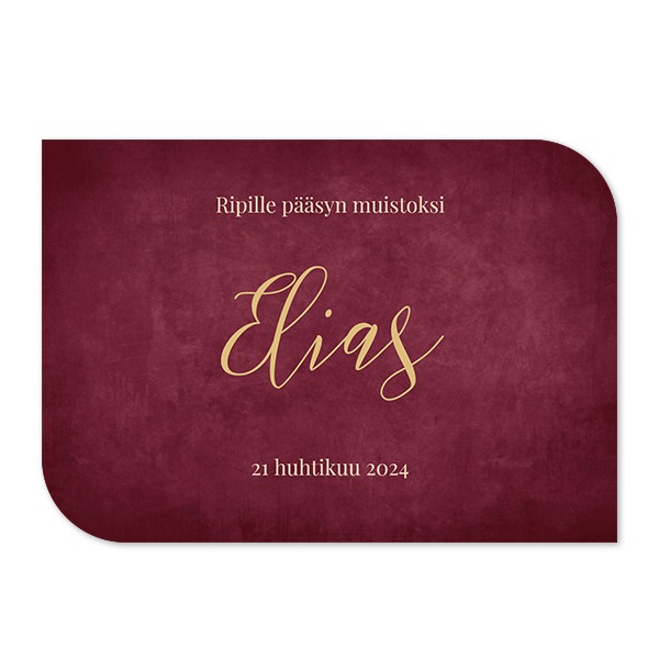 Klassinen kuvakortti siiven muotoinen vaaka 14,3 x 10 cm Klassinen kuvakortti siiven muotoinen vaaka 14,3 x 10 cm