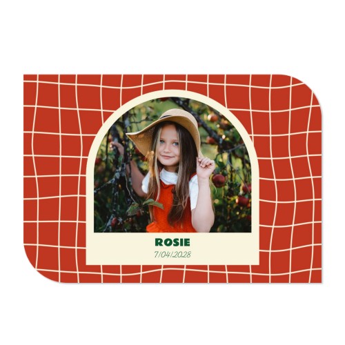 Klassinen kuvakortti siiven muotoinen vaaka 14,3 x 10 cm