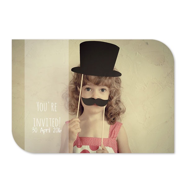 Single Card Half Rounded Horizontal 14,3 x 10 cm Single Card Half Rounded Horizontal 14,3 x 10 cm