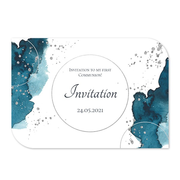 Single Card Half Rounded Horizontal 14,3 x 10 cm