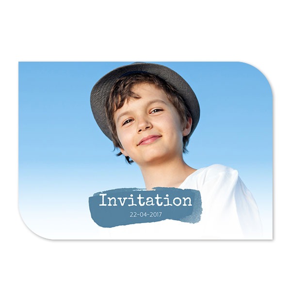 Single Card Half Rounded Horizontal 14,3 x 10 cm