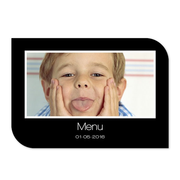 Single Card Half Rounded Horizontal 14,3 x 10 cm