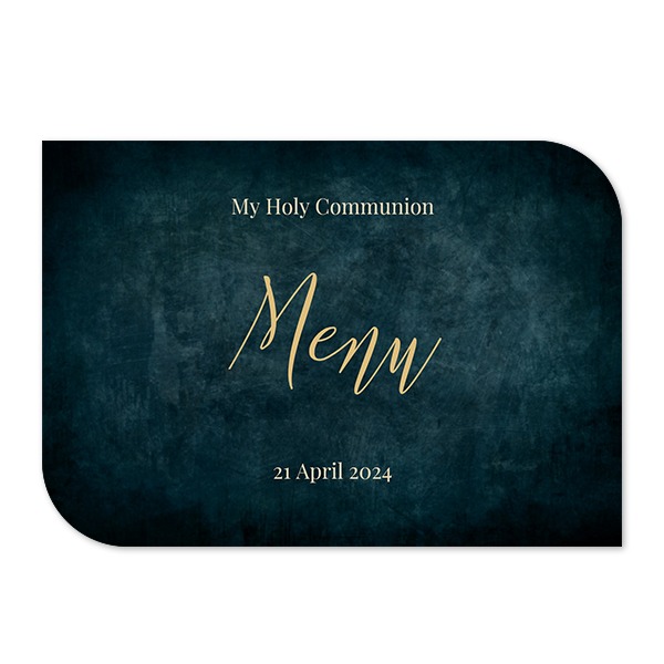 Faire-part 1 volet Bords ronds diagonale paysage 14,3 x 10 cm Faire-part 1 volet Bords ronds diagonale paysage 14,3 x 10 cm