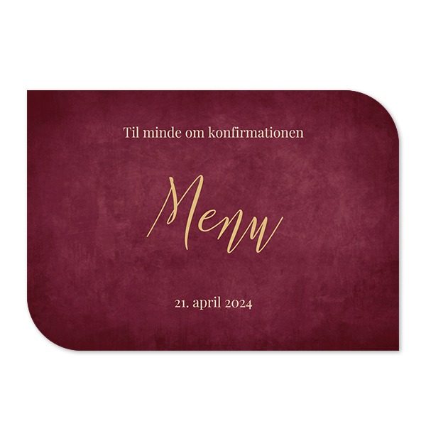 Enkle fotokort halvrundet landskap 14,3 x 10 cm