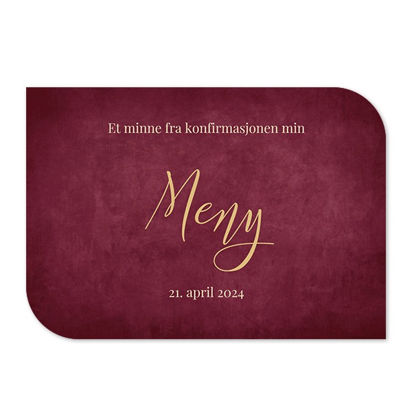 Enkle Fotokort halvrundet liggende 14,3 x 10 cm