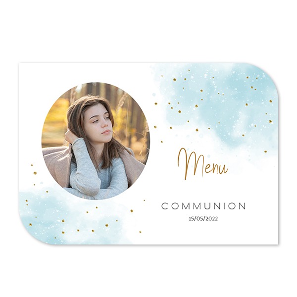 Single Card Half Rounded Horizontal 14,3 x 10 cm