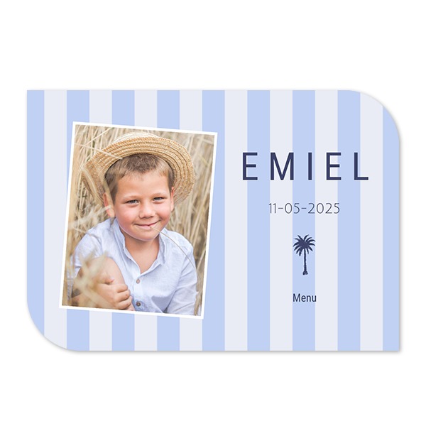 Single Card Half Rounded Horizontal 14,3 x 10 cm