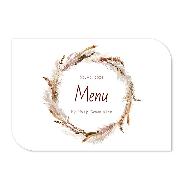 Fotokaart vleugel liggend 14,3 x 10 cm