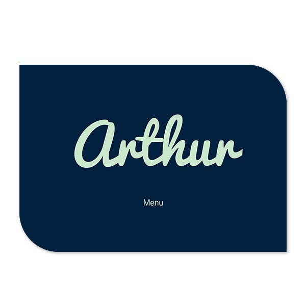 Single Card Half Rounded Horizontal 14,3 x 10 cm Single Card Half Rounded Horizontal 14,3 x 10 cm