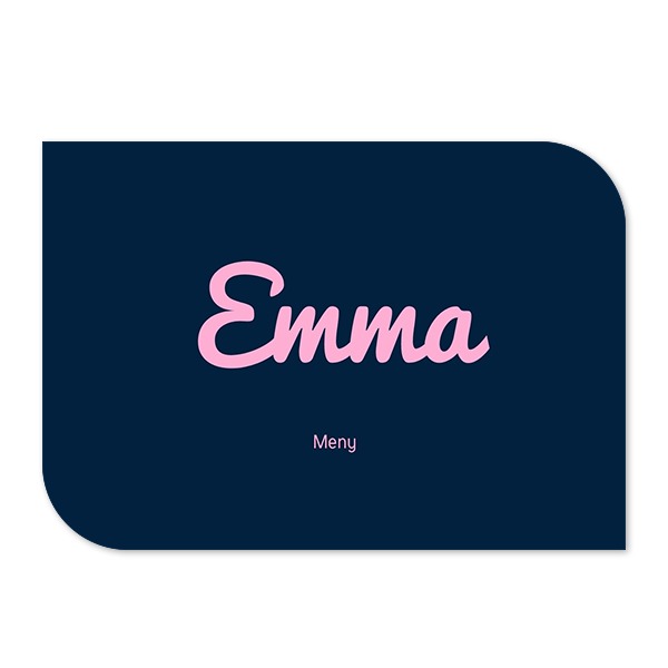 Enkle Fotokort halvrundet liggende 14,3 x 10 cm