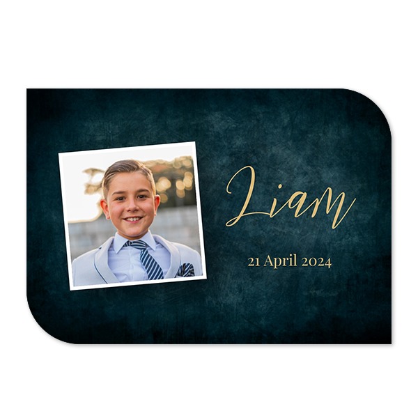 Single Card Half Rounded Horizontal 14,3 x 10 cm Single Card Half Rounded Horizontal 14,3 x 10 cm