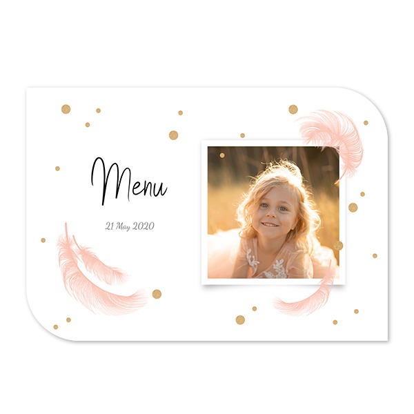 Single Card Half Rounded Horizontal 14,3 x 10 cm