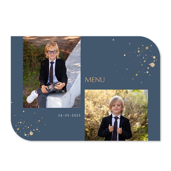 Single Card Half Rounded Horizontal 14,3 x 10 cm