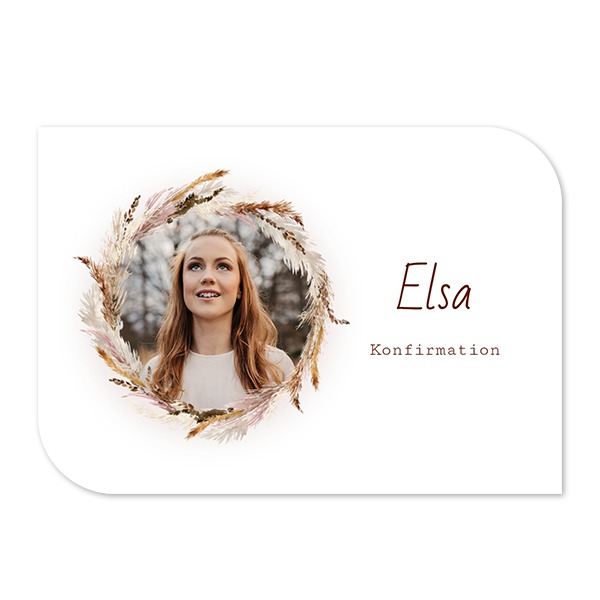 Enkla Fotokort vinge liggande 14,3 x 10 cm