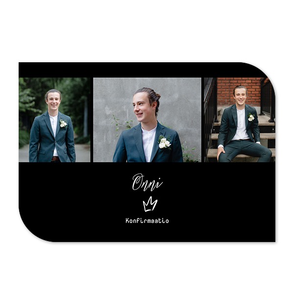 Klassinen kuvakortti siiven muotoinen vaaka 14,3 x 10 cm Klassinen kuvakortti siiven muotoinen vaaka 14,3 x 10 cm