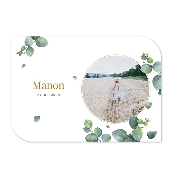 Single Card Half Rounded Horizontal 14,3 x 10 cm Single Card Half Rounded Horizontal 14,3 x 10 cm