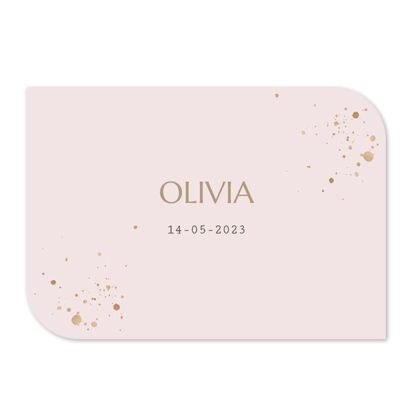 Single Card Half Rounded Horizontal 14,3 x 10 cm