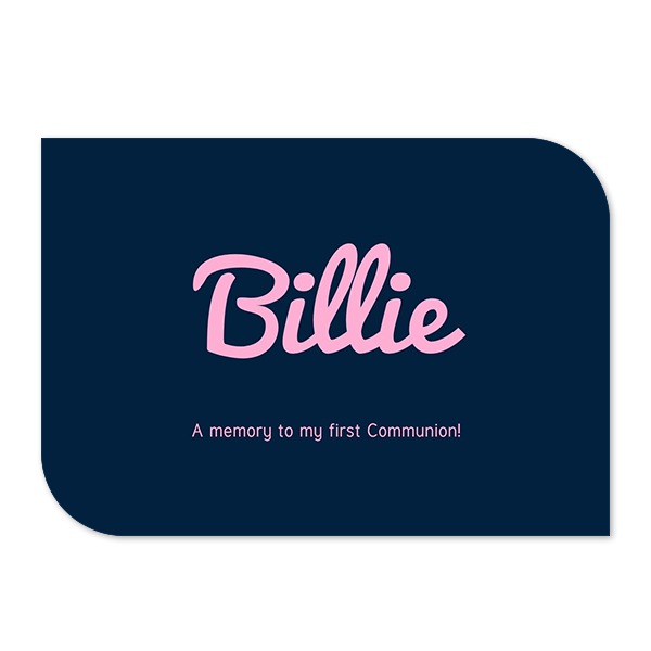 Single Card Half Rounded Horizontal 14,3 x 10 cm