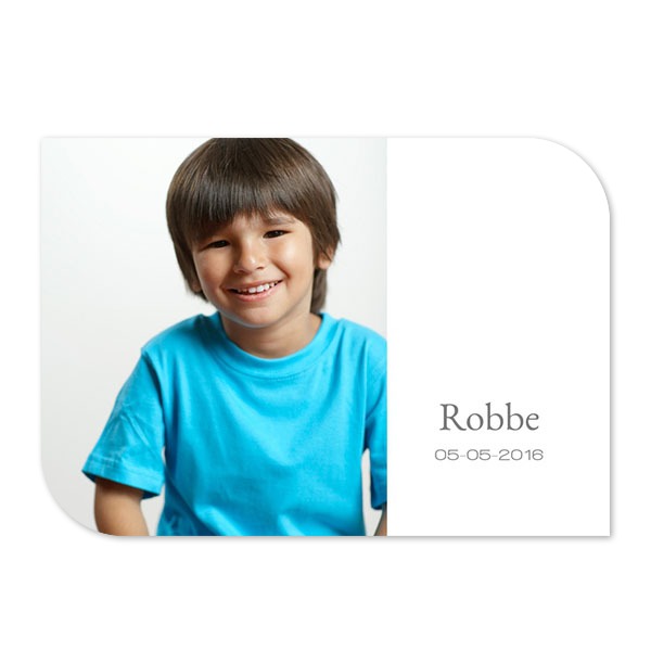 Single Card Half Rounded Horizontal 14,3 x 10 cm