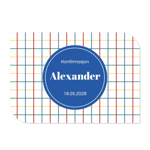 Enkle Fotokort halvrundet liggende 14,3 x 10 cm