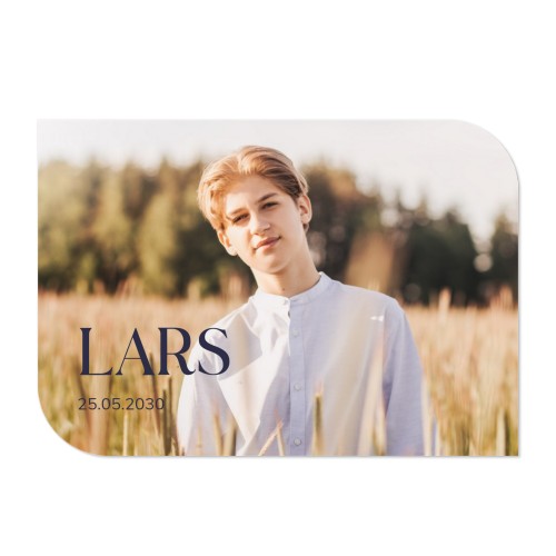 Fotokaart vleugel liggend 14,3 x 10 cm