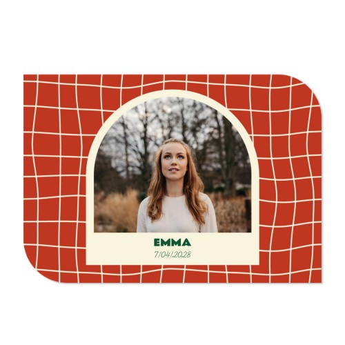 Single Card Half Rounded Horizontal 14,3 x 10 cm Single Card Half Rounded Horizontal 14,3 x 10 cm