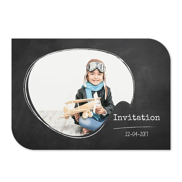 Single Card Half Rounded Horizontal 14,3 x 10 cm