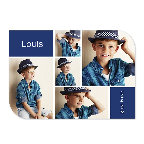 Single Card Half Rounded Horizontal 14,3 x 10 cm