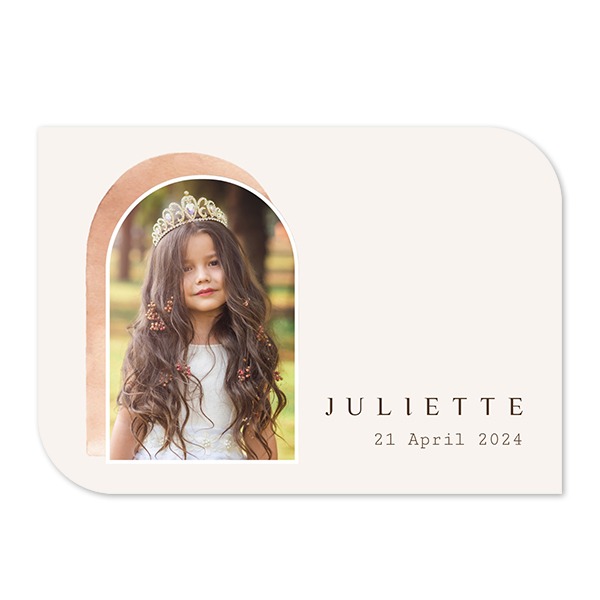 Single Card Half Rounded Horizontal 14,3 x 10 cm Single Card Half Rounded Horizontal 14,3 x 10 cm