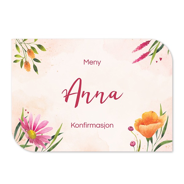 Enkle Fotokort halvrundet liggende 14,3 x 10 cm Enkle Fotokort halvrundet liggende 14,3 x 10 cm