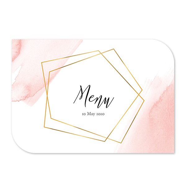 Fotokaart vleugel liggend 14,3 x 10 cm