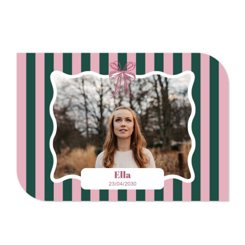 Fotokaart vleugel liggend 14,3 x 10 cm