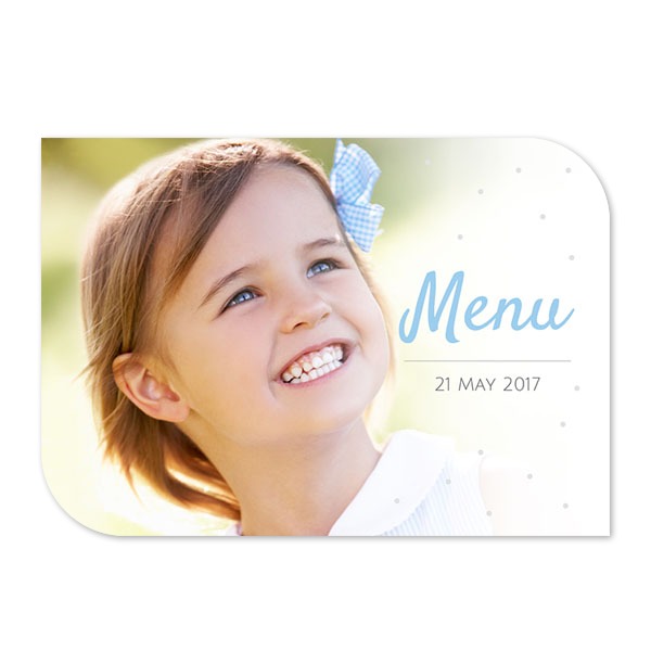 Single Card Half Rounded Horizontal 14,3 x 10 cm