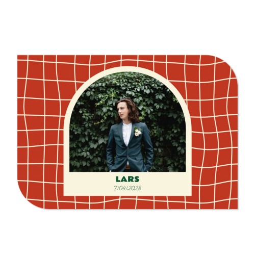 Enkla Fotokort vinge liggande 14,3 x 10 cm