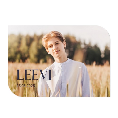 Klassinen kuvakortti siiven muotoinen vaaka 14,3 x 10 cm