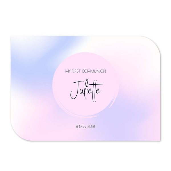 Fotokaart vleugel liggend 14,3 x 10 cm