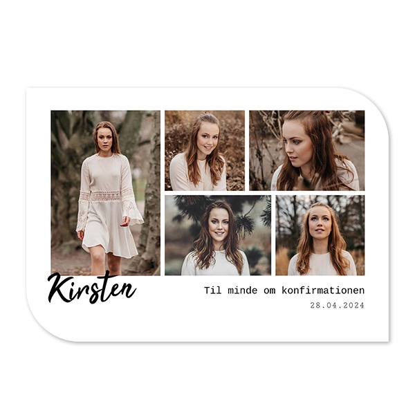 Enkle fotokort halvrundet landskap 14,3 x 10 cm Enkle fotokort halvrundet landskap 14,3 x 10 cm