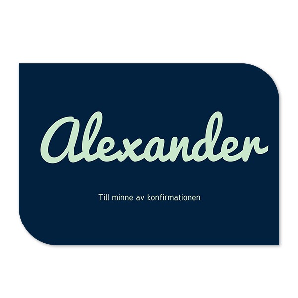 Enkla Fotokort vinge liggande 14,3 x 10 cm